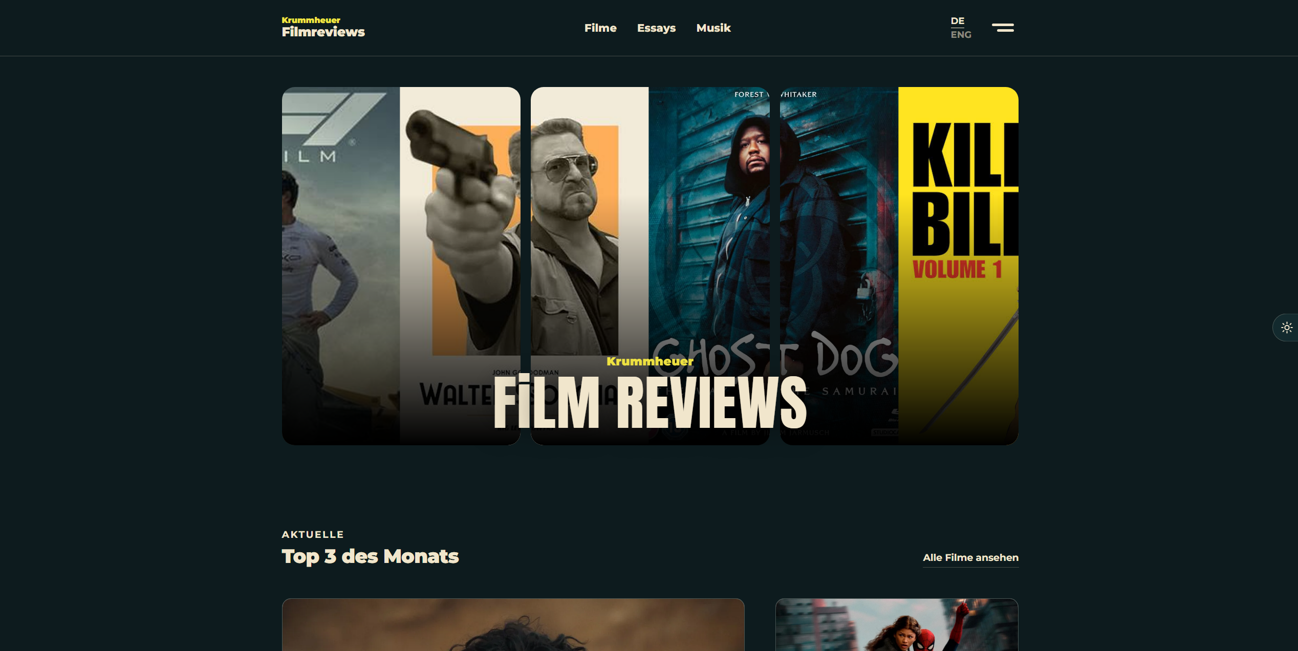Krummheuer Filmreviews — Startseite